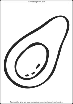Avokado Boyama