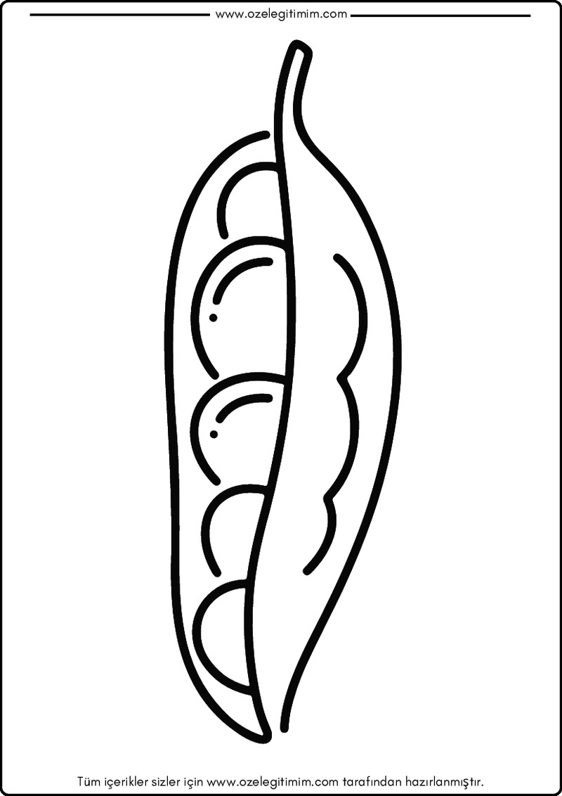 Bezelye Boyama
